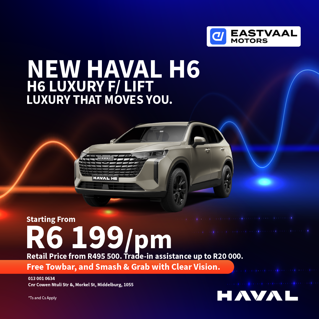 NEW HAVAL H6 H6 LUXURY Facelift image from Eastvaal Motors