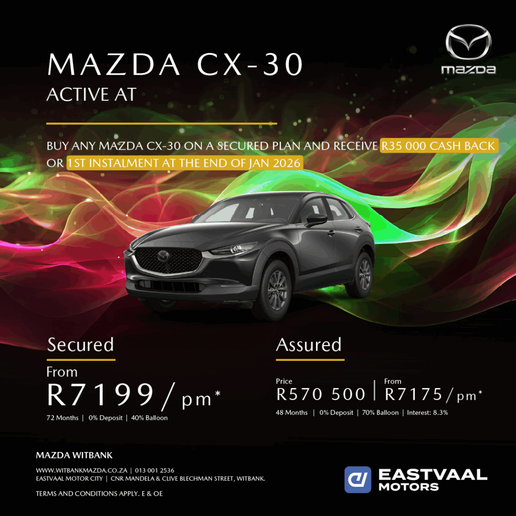 Mazda CX-30 2.0L Active 6 A/T image from Eastvaal Motors