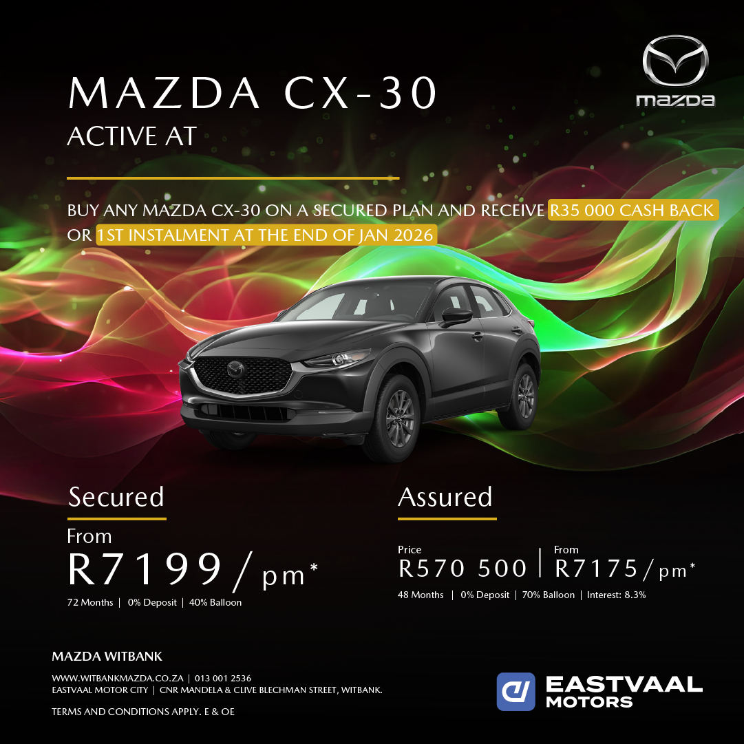 Mazda CX-30 2.0L Active 6 A/T image from Eastvaal Motors