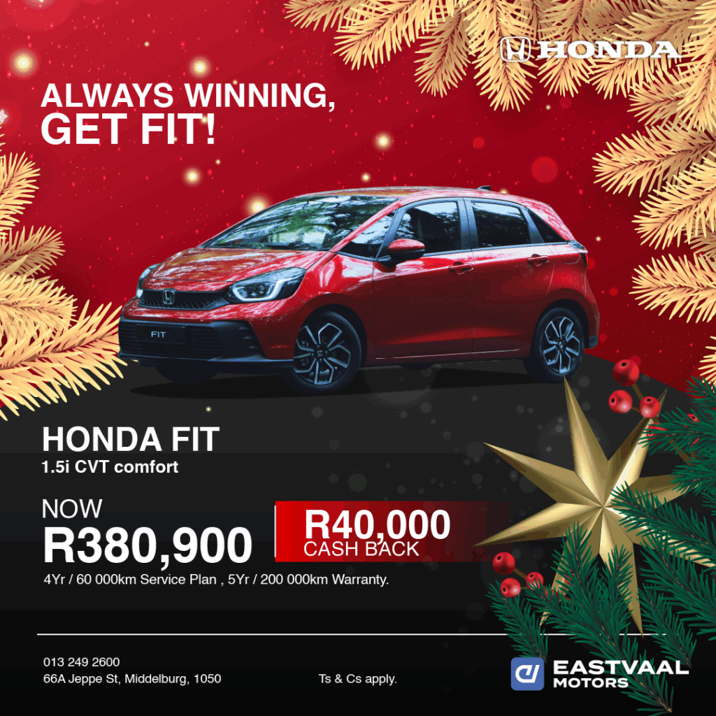 Honda Fit Comfort CVT image from Eastvaal Motors