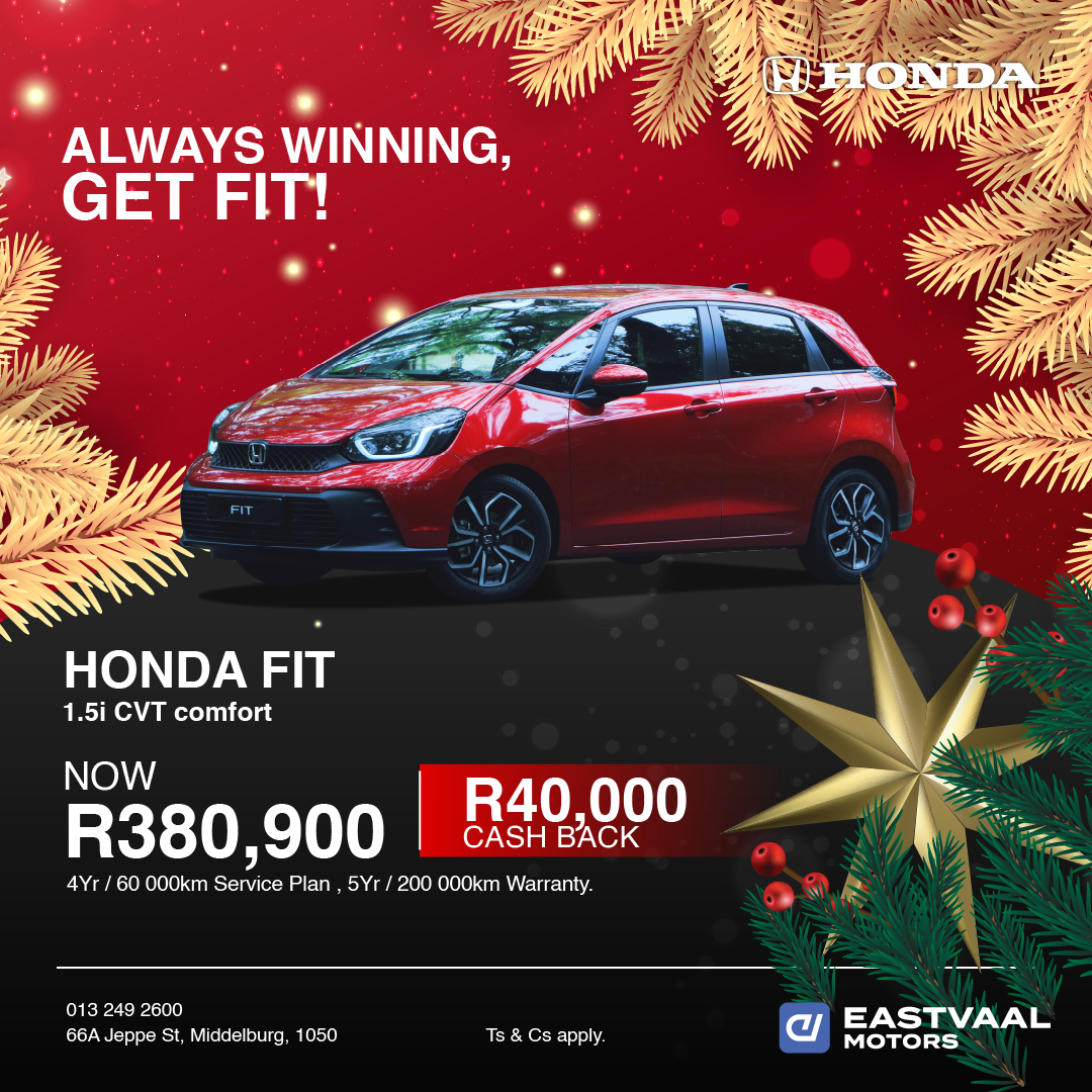 Honda Fit Comfort CVT image from Eastvaal Motors