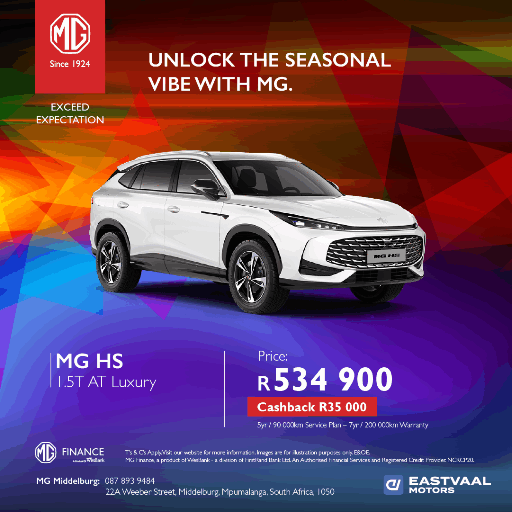 MG HS 1.5T AT Luxury image from Eastvaal Motors