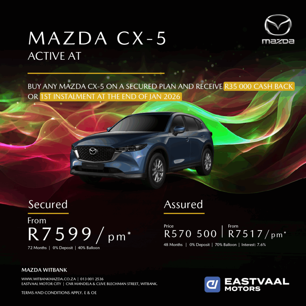 Mazda CX-5 2.0L Active 6 A/T image from Eastvaal Motors
