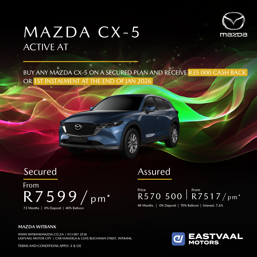 Mazda CX-5 2.0L Active 6 A/T image from Eastvaal Motors