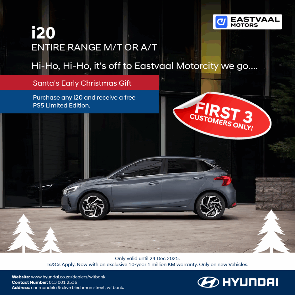 Hyundai i20 Range image from Eastvaal Motors