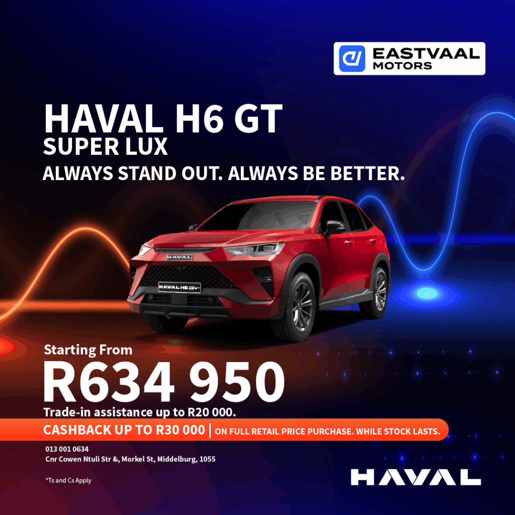 Haval H6 GT image from Eastvaal Motors