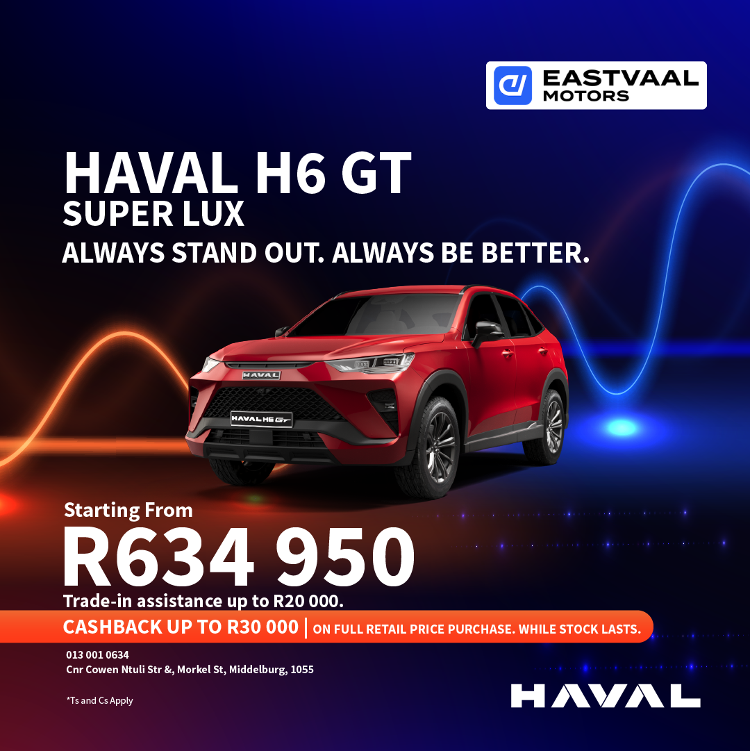 Haval H6 GT image from Eastvaal Motors