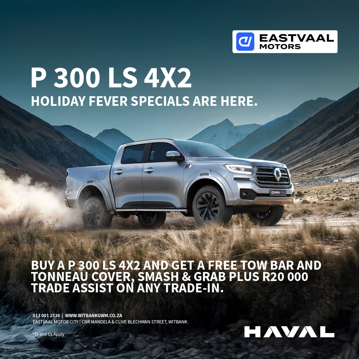 GWM P300 LS 4×2 image from 