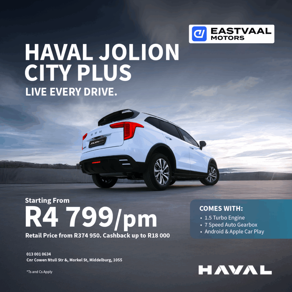 Jolion City Plus image from Eastvaal Motors
