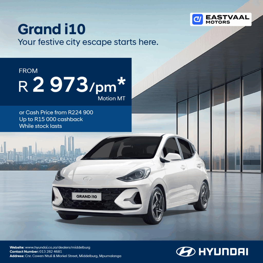 Hyundai Grand i10 1.2 Motion A/T MY24 image from Eastvaal Motors