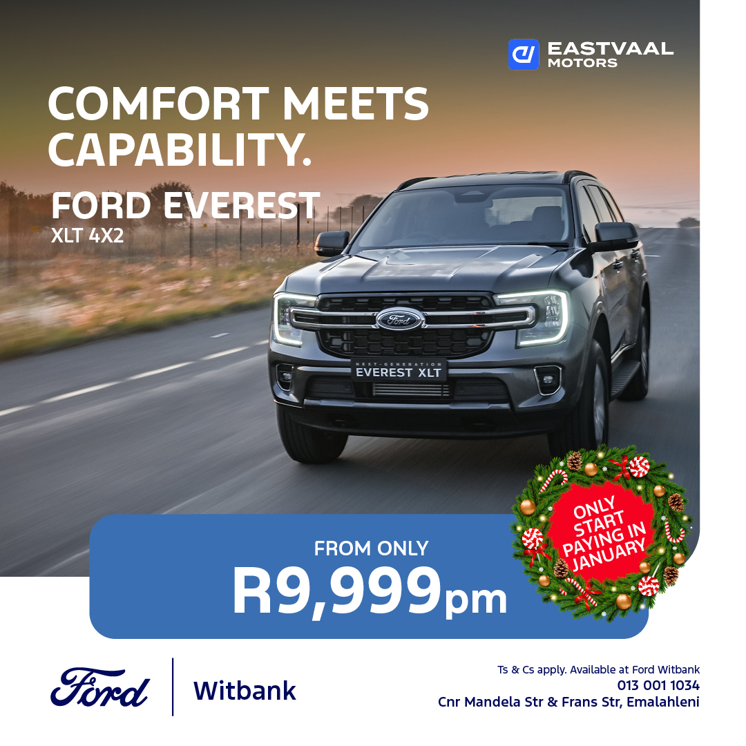 FORD EVEREST XLT 4X2 image from Eastvaal Motors