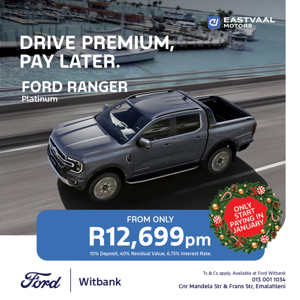 FORD RANGER Platinum image from Eastvaal Motors