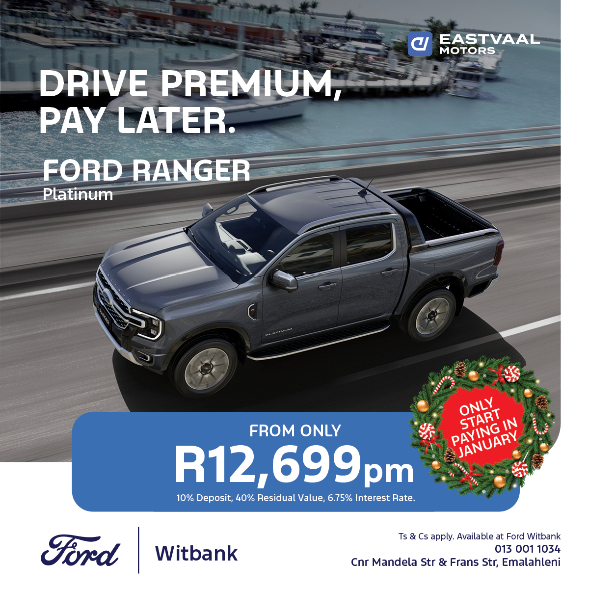 FORD RANGER Platinum image from Eastvaal Motors
