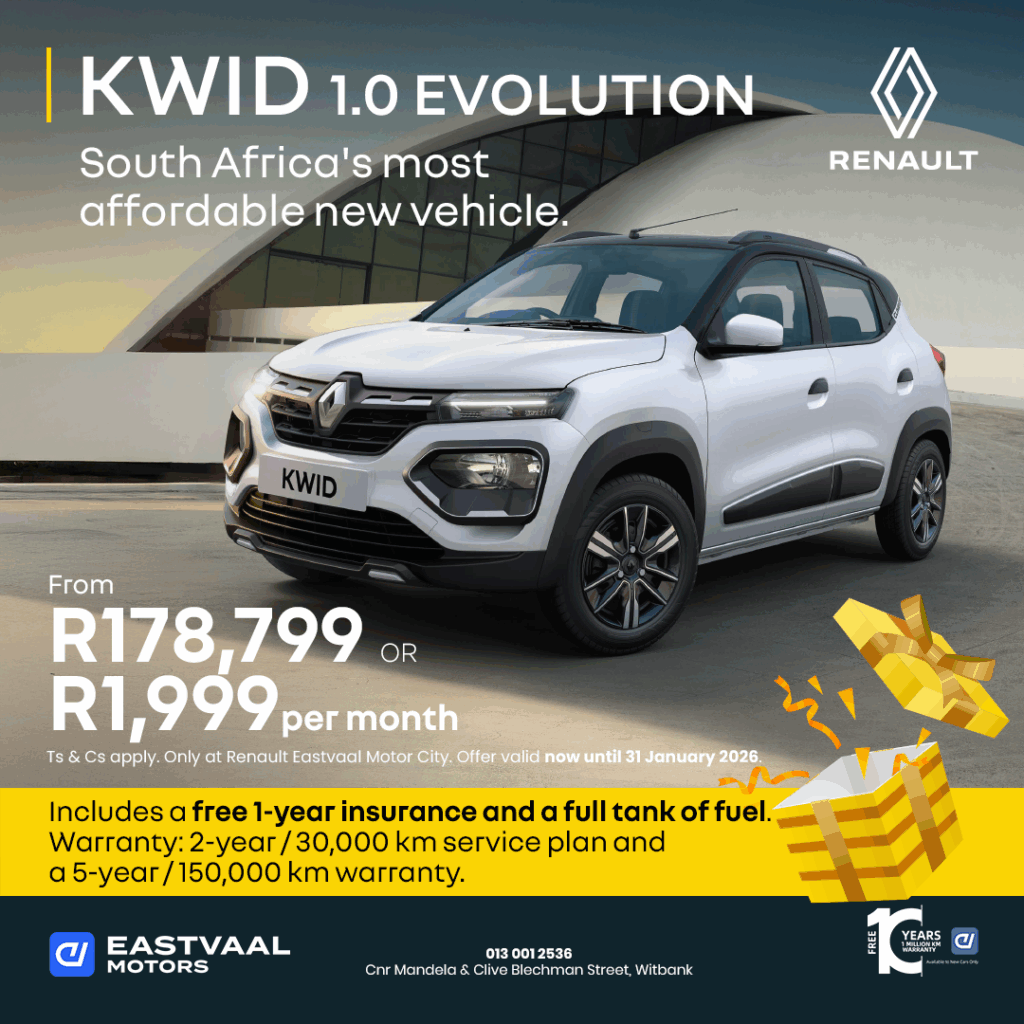 KWID 1.0 EVOLUTION image from Eastvaal Motors