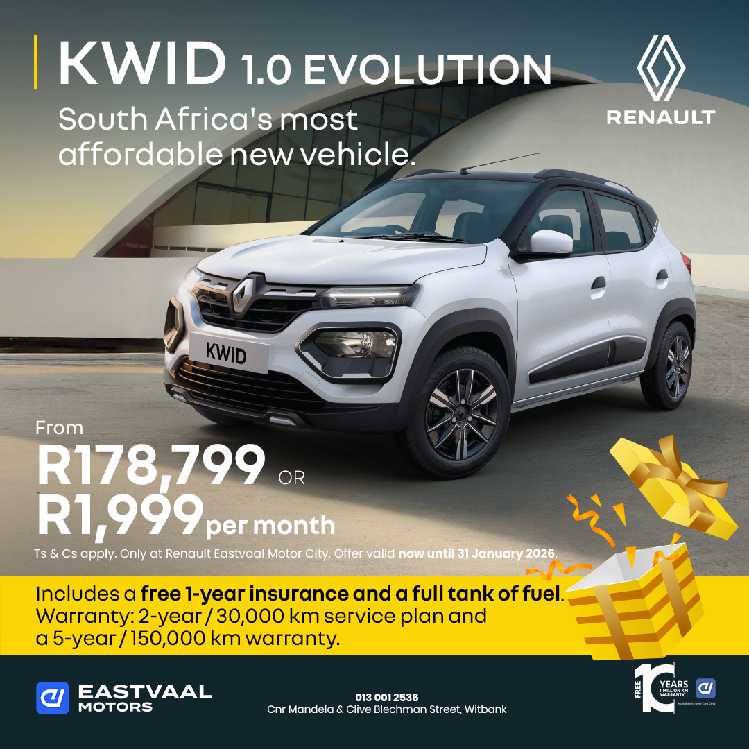 KWID 1.0 EVOLUTION image from Eastvaal Motors