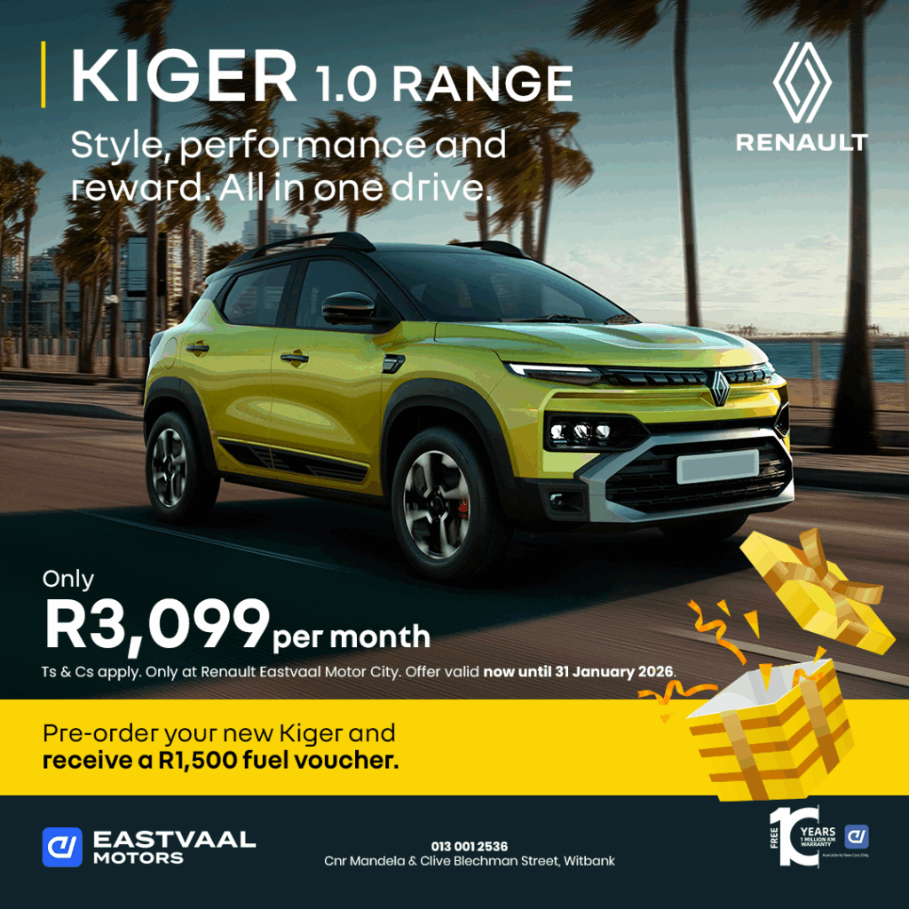 KIGER 1.0 RANGE image from Eastvaal Motors