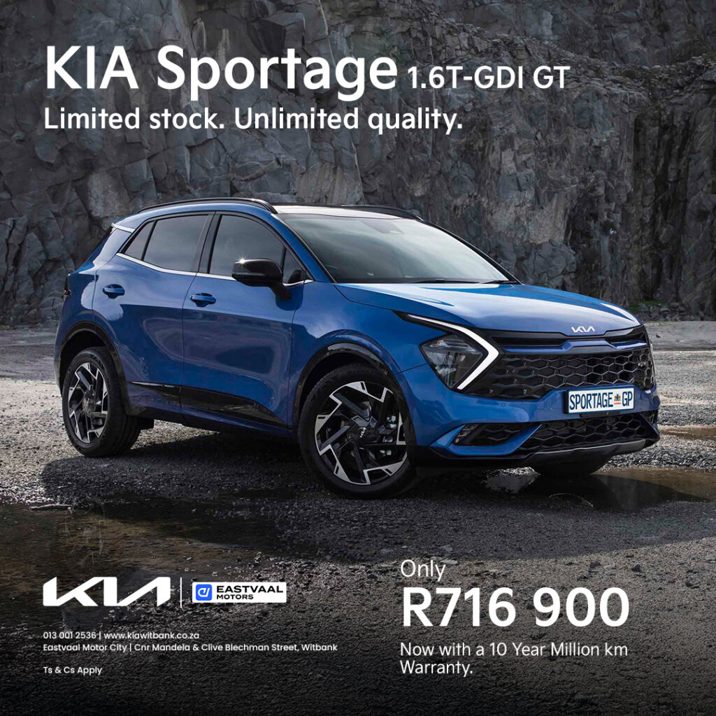 KIA Sportage 1.6T-GDI GT image from Eastvaal Motors