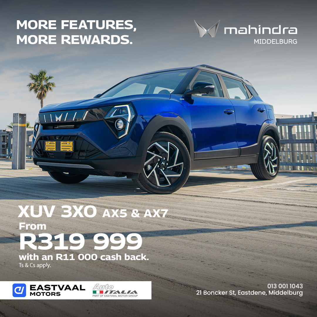 Mahindra XUV 3X0 (AX5 and AX7) image from Eastvaal Motors