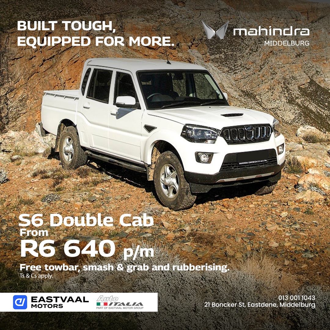Mahindra S6 Double Cabs image from Eastvaal Motors