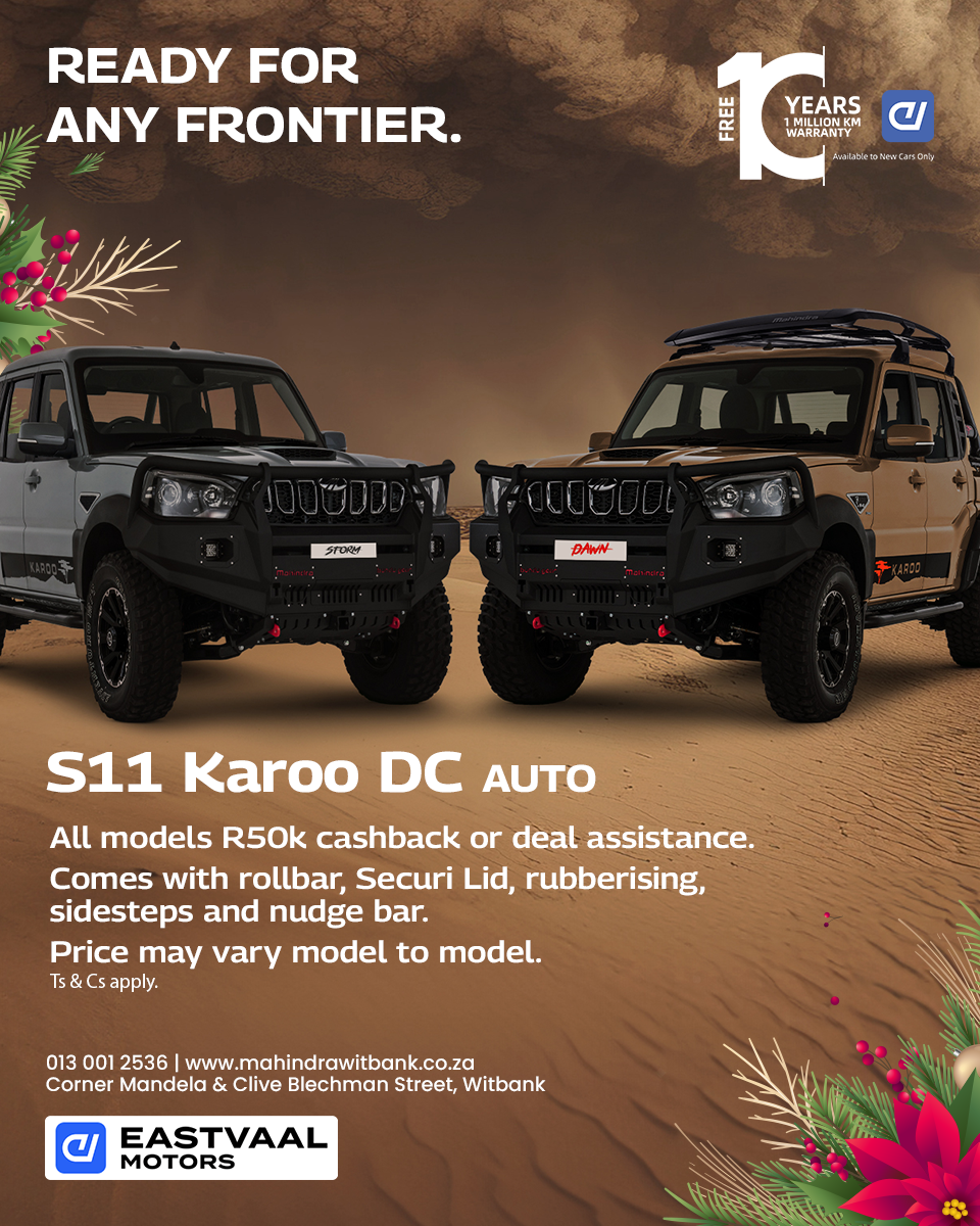 Mahindra – S11 Karoo DC AUTO image from Eastvaal Motors