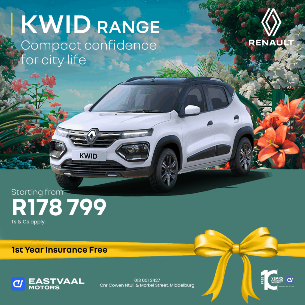 Renault Kwid image from Eastvaal Motors