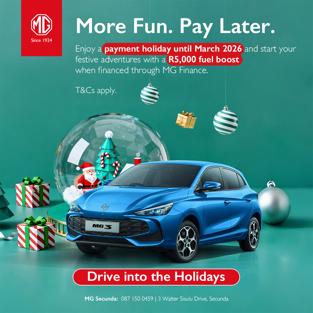 MG3. More Fun. Pay Later image from Eastvaal Motors