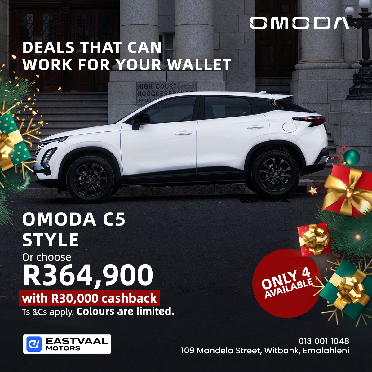 OMODA C5 STYLE image from Eastvaal Motors