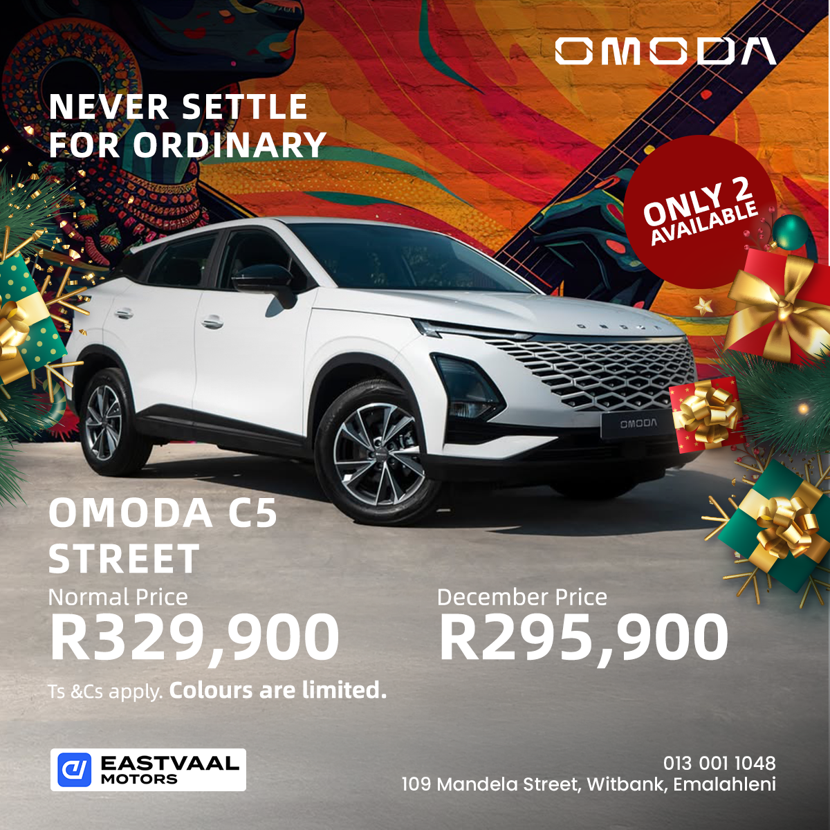 OMODA C5 STREET image from Eastvaal Motors