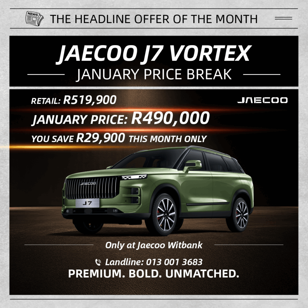 Jaecoo J7 – January Price Break image from Eastvaal Motors