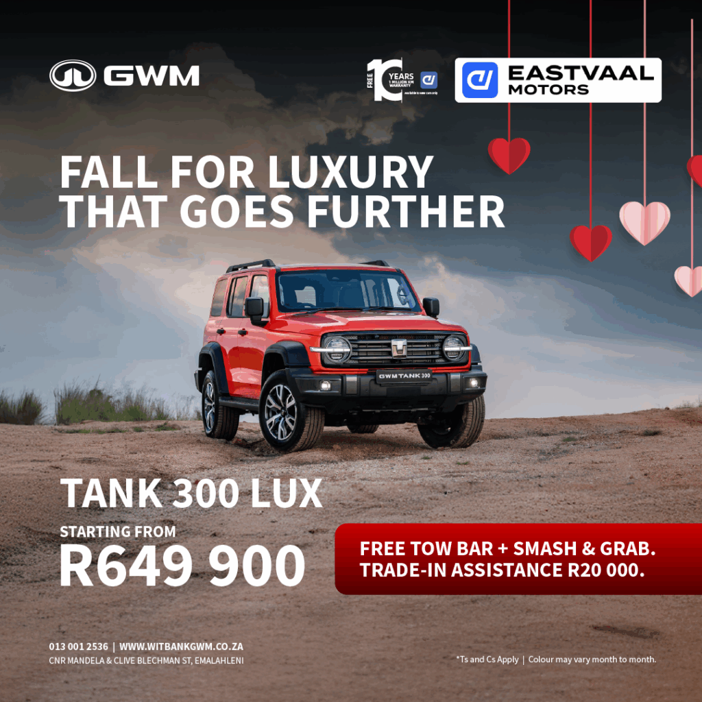 Fall for luxury that goes further. Tank 300 Lux