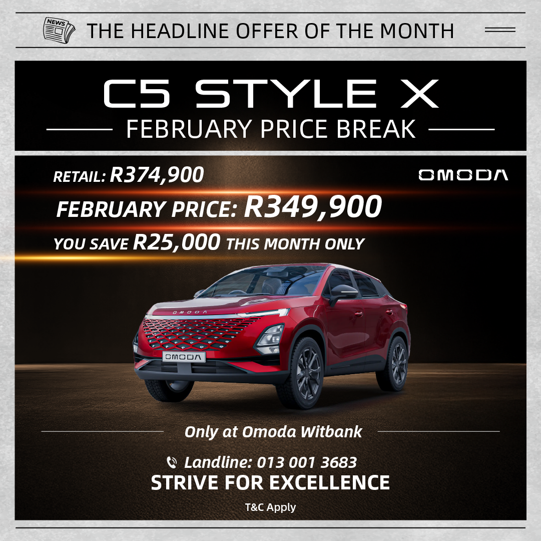 Headline Offer for the Month! image from Eastvaal Motors