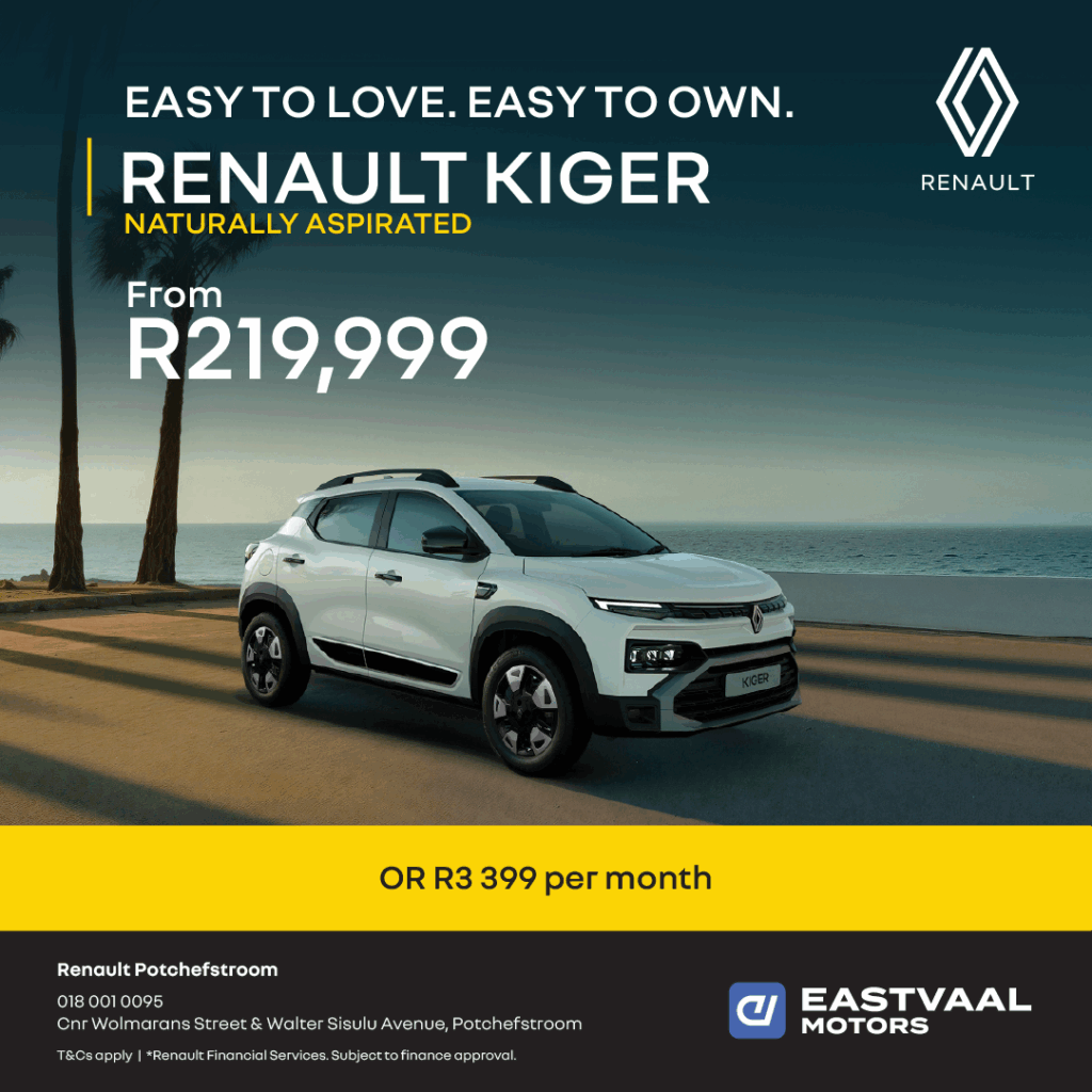 easy to love. easy to win. Renault Kiger from Eastvaal Motors
