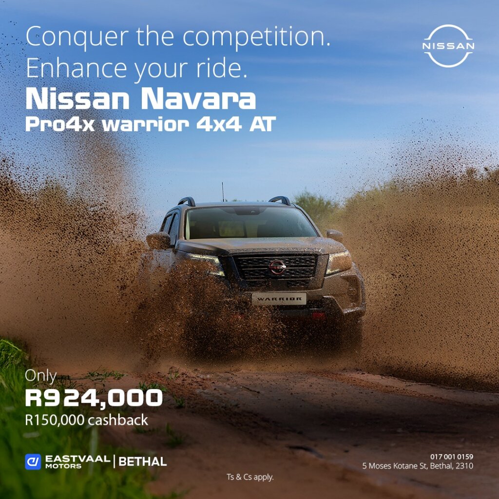Conquer the competition. Enhance your ride. Nissan Navara Pro4x warrior 4×4 AT image from Eastvaal Motors