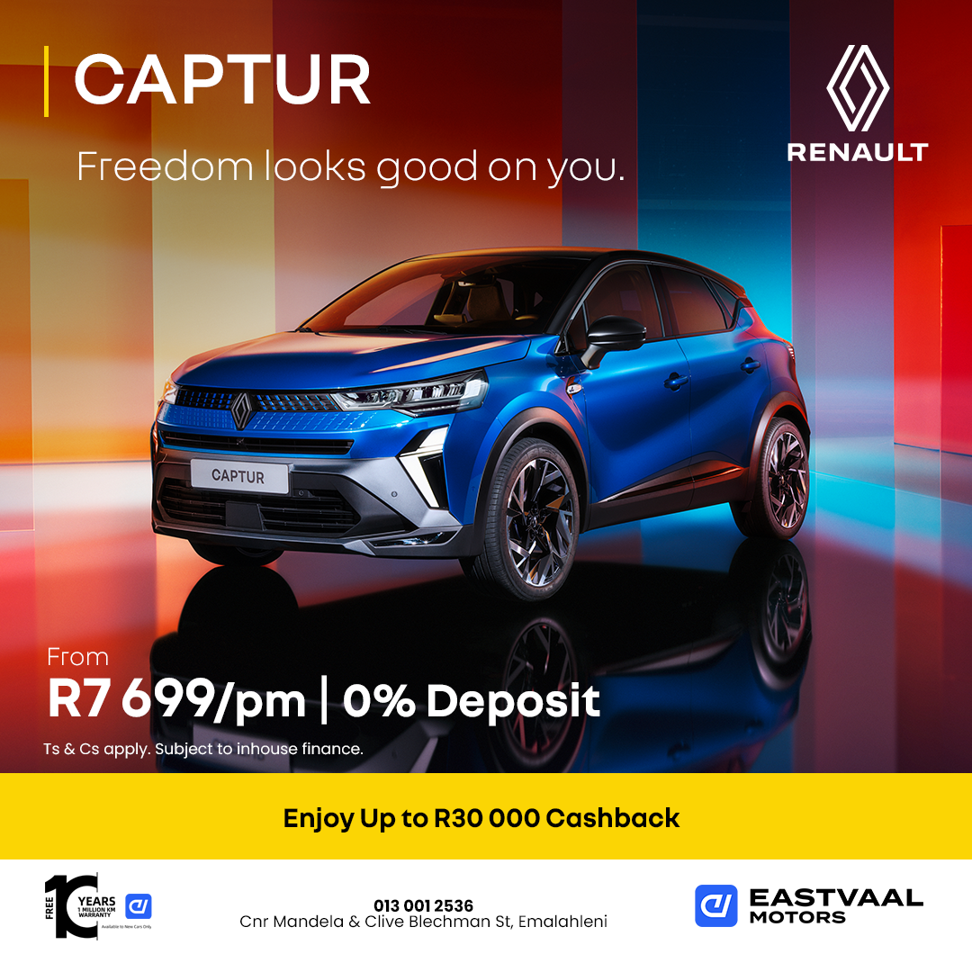 Renault Captur from Eastvaal Motor City Witbank Renault