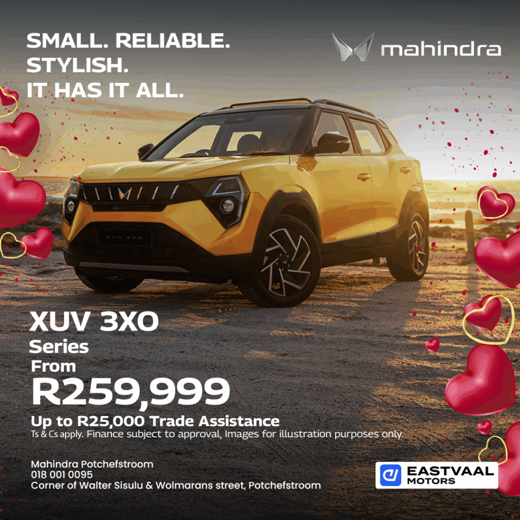 small. reliable. Stylish. it has it all.  Mahindra XUV 3XO from Eastvaal Motors