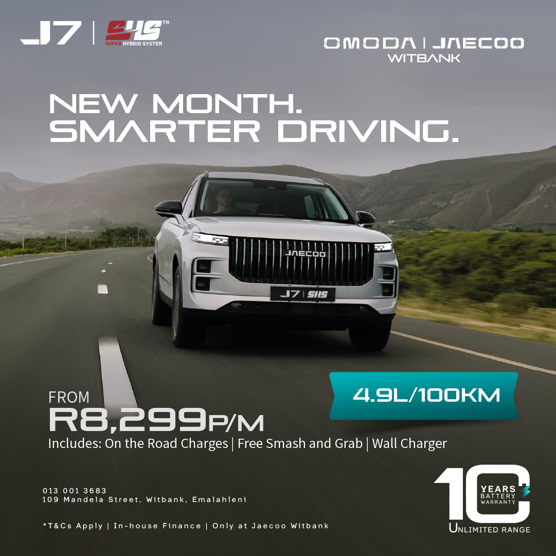 Jaecoo J7 from OMODA | JAECOO Witbank