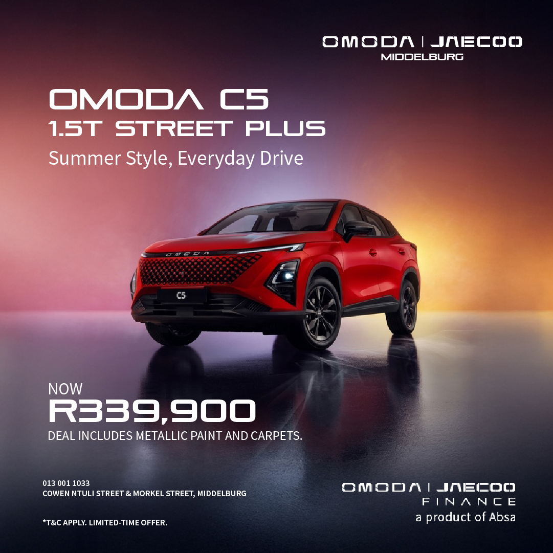 Omoda C5 from OMODA JAECOO Middelburg