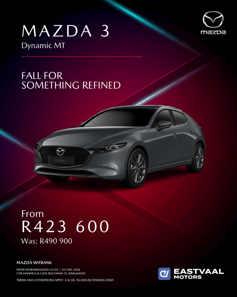 Mazda 3 from Eastvaal Motors