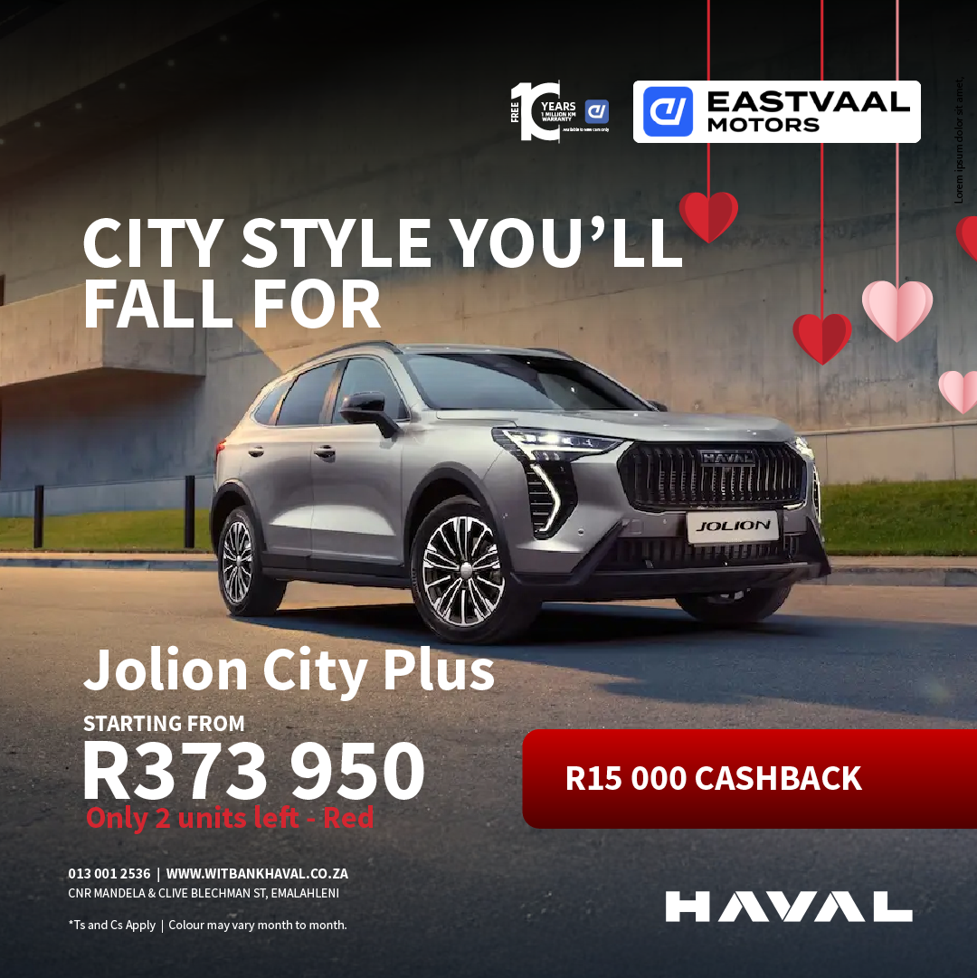 City Style Havaal Jolion City Plus from Eastvaal Motor City Witbank Haval