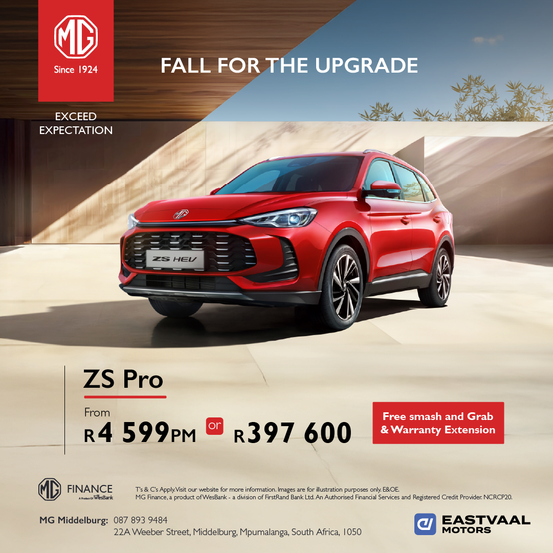 Fall for the upgrade.  ZS Pro from Eastvaal Secunda MG