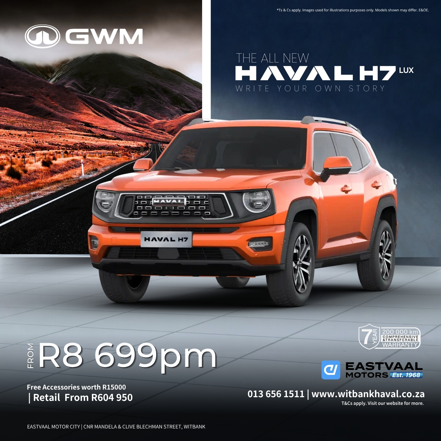 🔥 April is calling… and it’s saying “Drive a Haval! from Eastvaal Motor City Witbank Haval