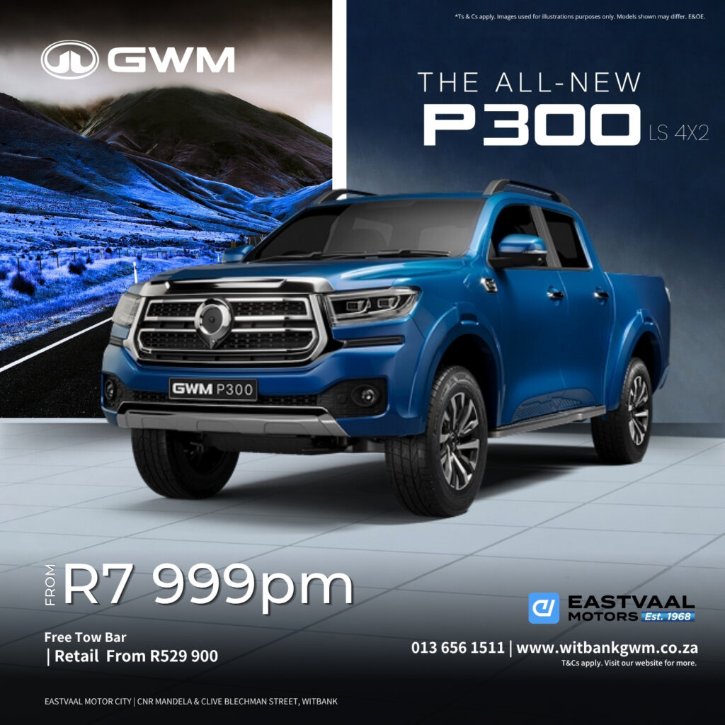 ⚡ Go Further. Go Stronger. Go GWM this April! from Eastvaal Motors