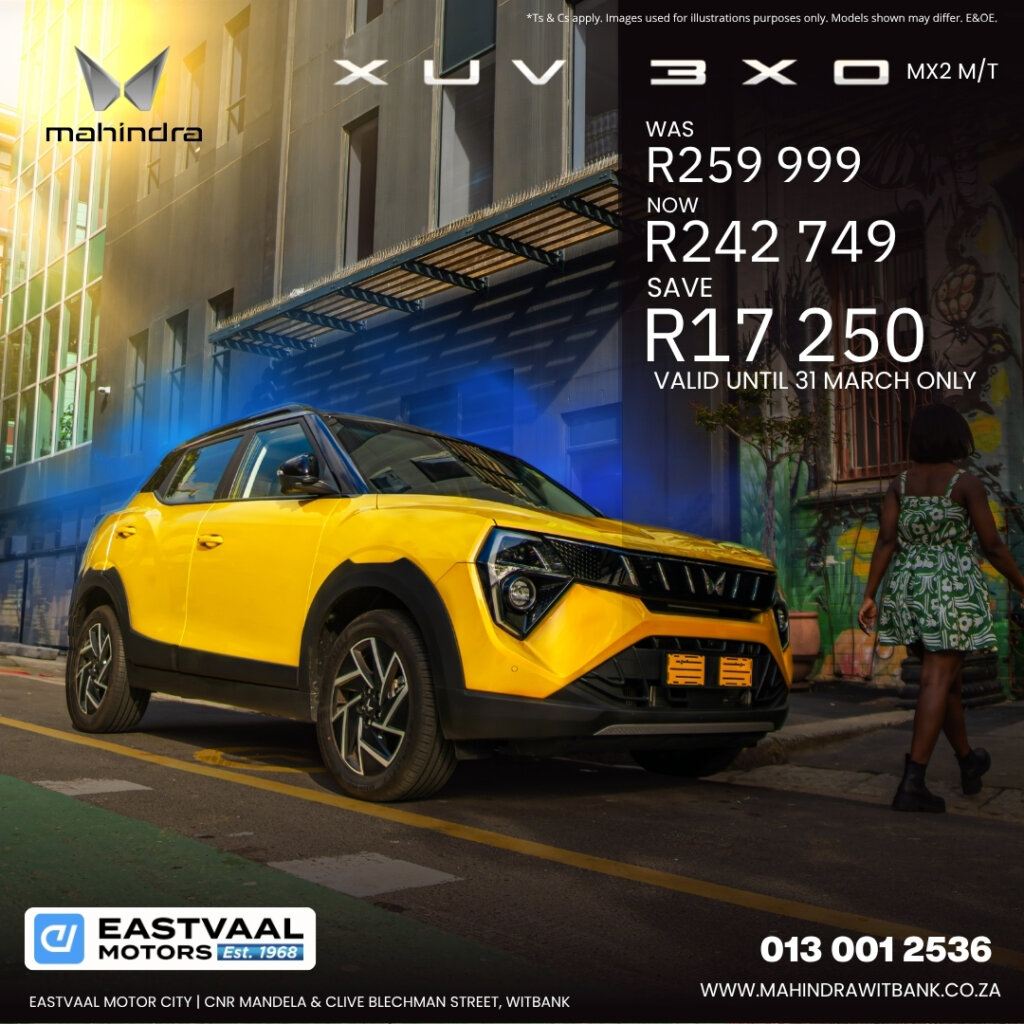 This April, Choose Tough. Choose Smart. Choose Mahindra. from Eastvaal Motors