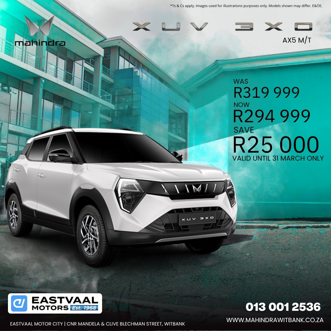 Conquer Every Road This April – Mahindra Style! from Eastvaal Motor City Mahindra