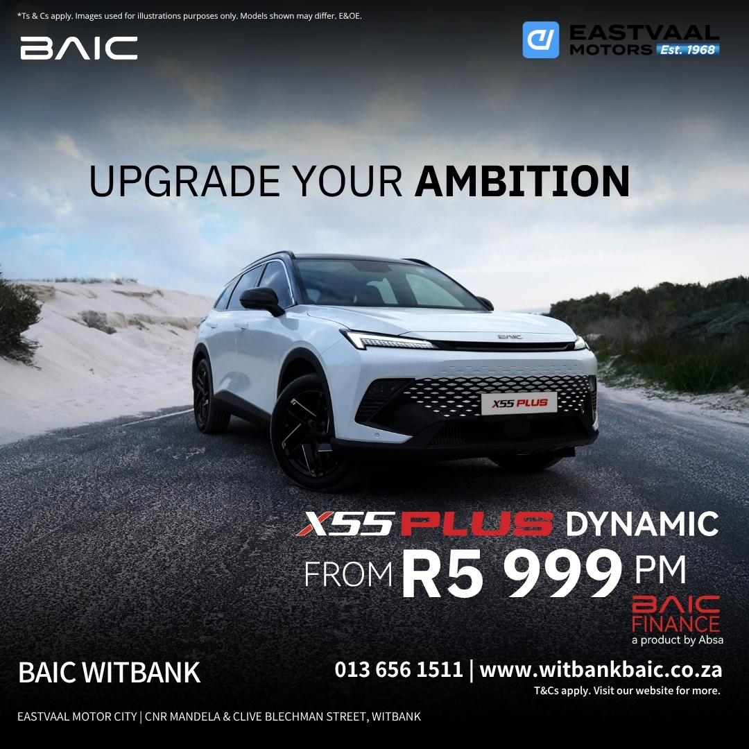 Charge Into Savings This April with BAIC! from Eastvaal Motor City Witbank BAIC