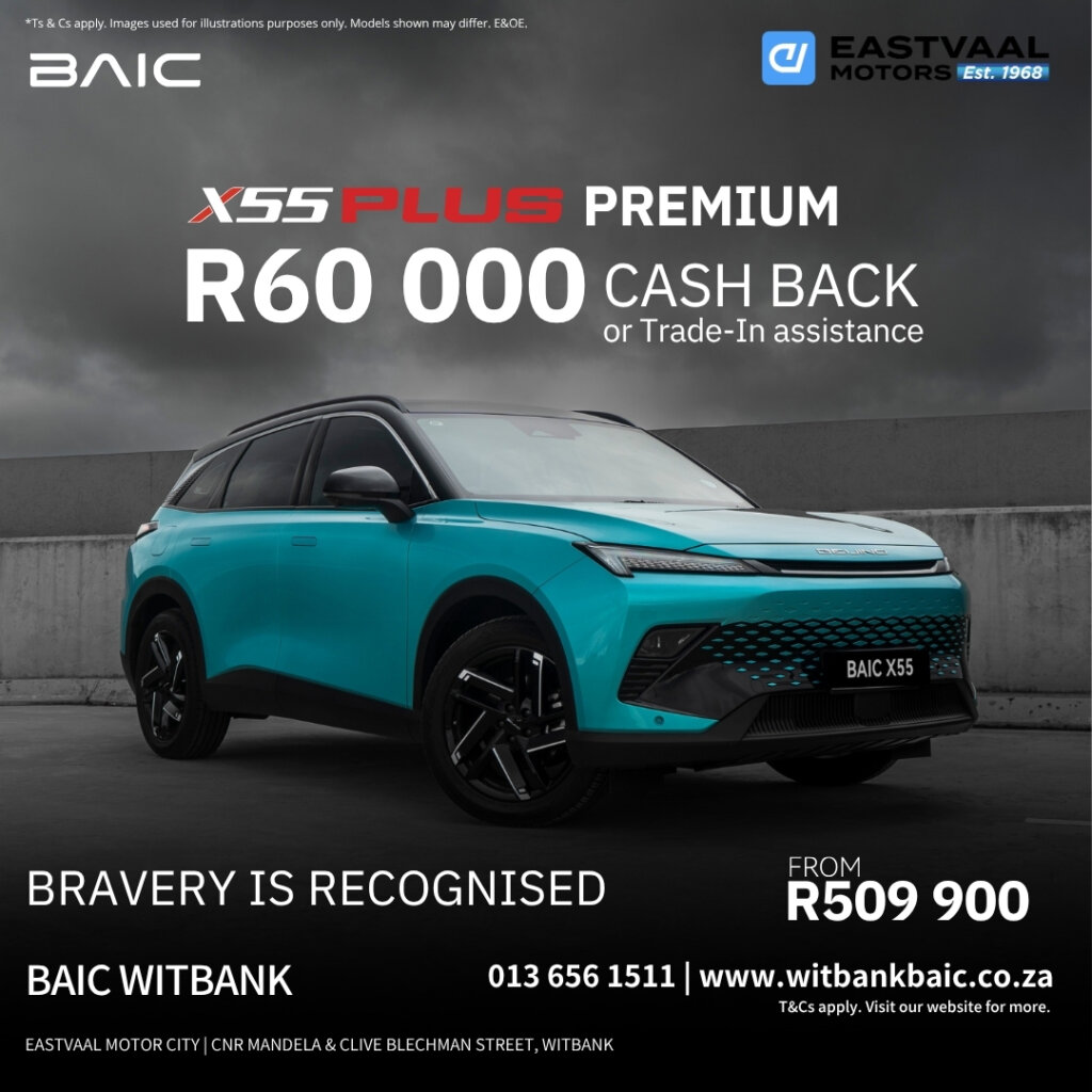 BAIC April Charge – More Features, More Power, More You! from Eastvaal Motors