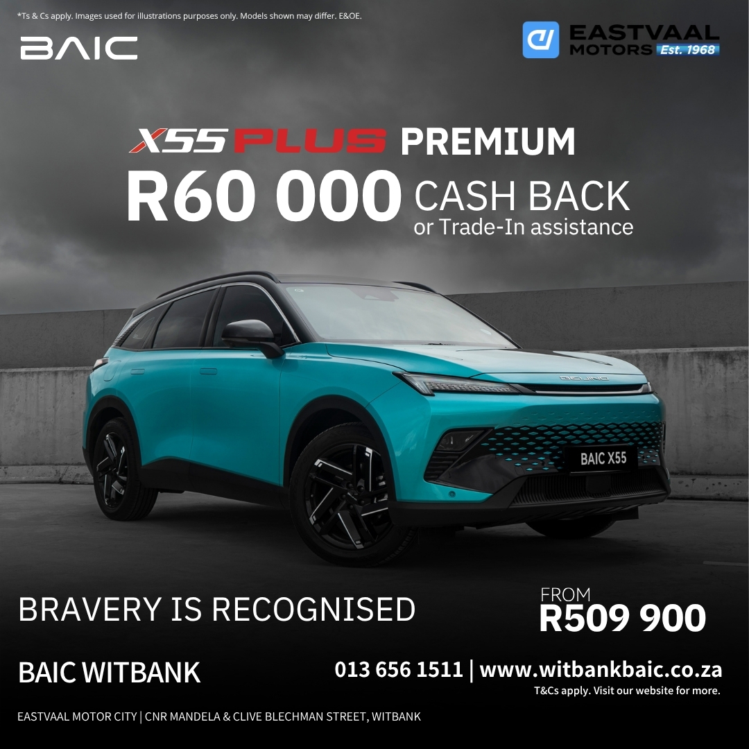 BAIC April Charge – More Features, More Power, More You! from Eastvaal Motor City Witbank BAIC