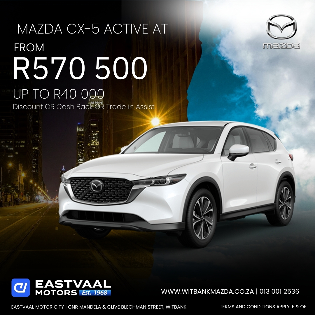 Spring into Sophistication – Mazda April Drive Awaits You. from Eastvaal Motor City Witbank Mazda