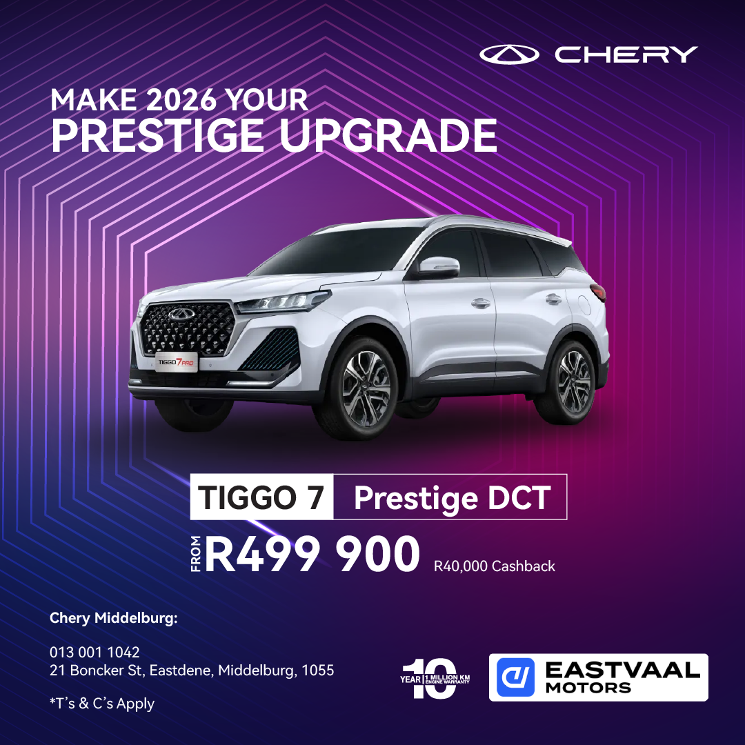 Tiggo 7 Prestige DCT from Chery Middelburg