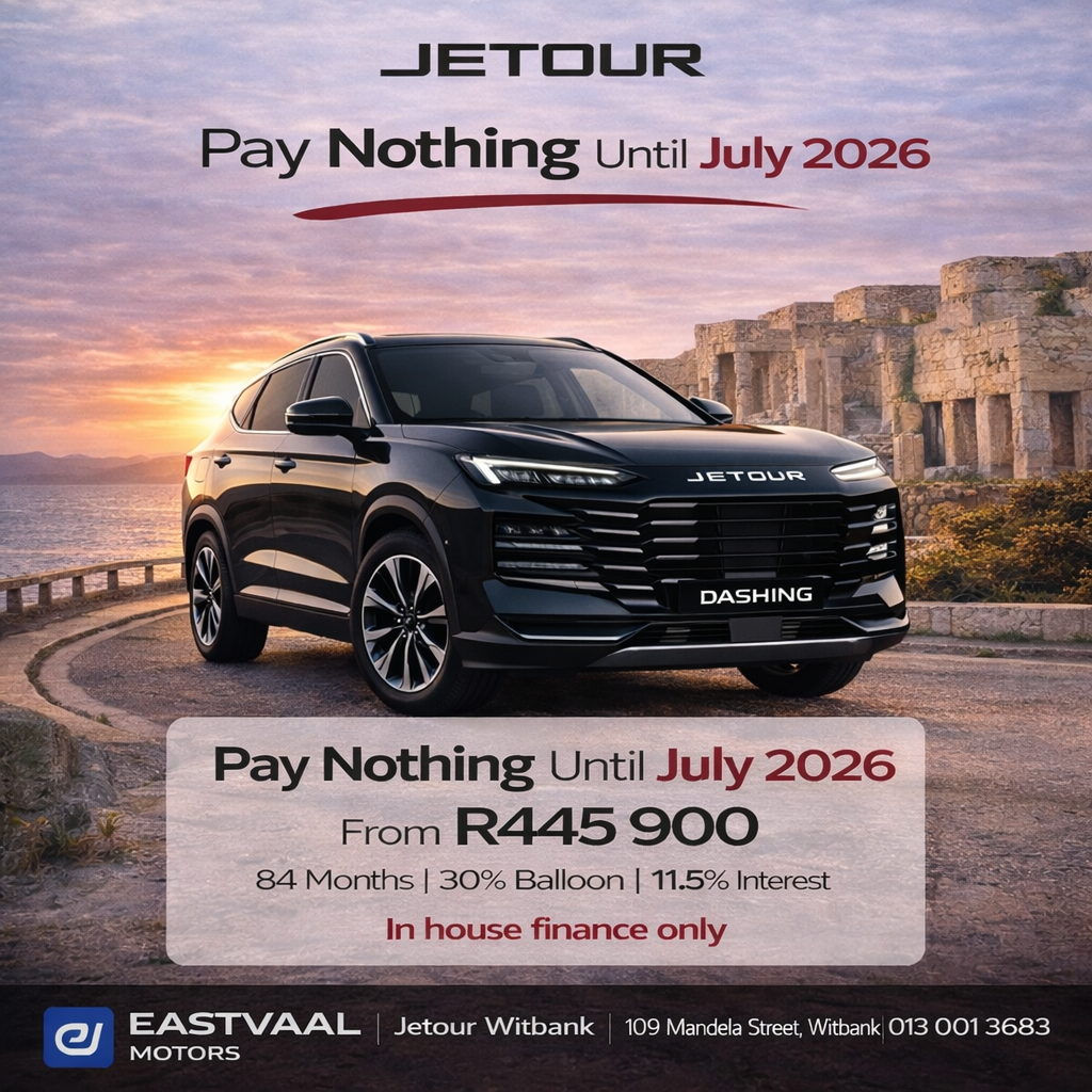 Jetour Dashing from Eastvaal Motors